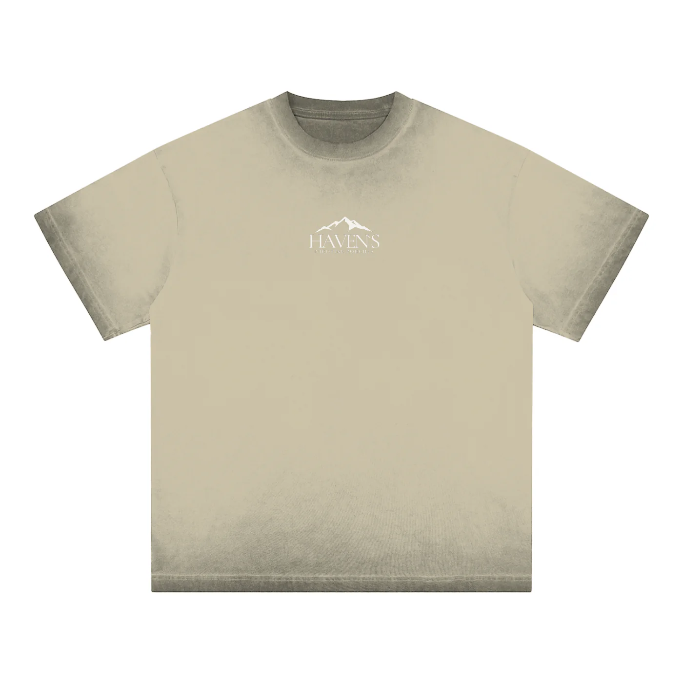 Reverse Dyed Loose Cotton T-Shirt - Image 3