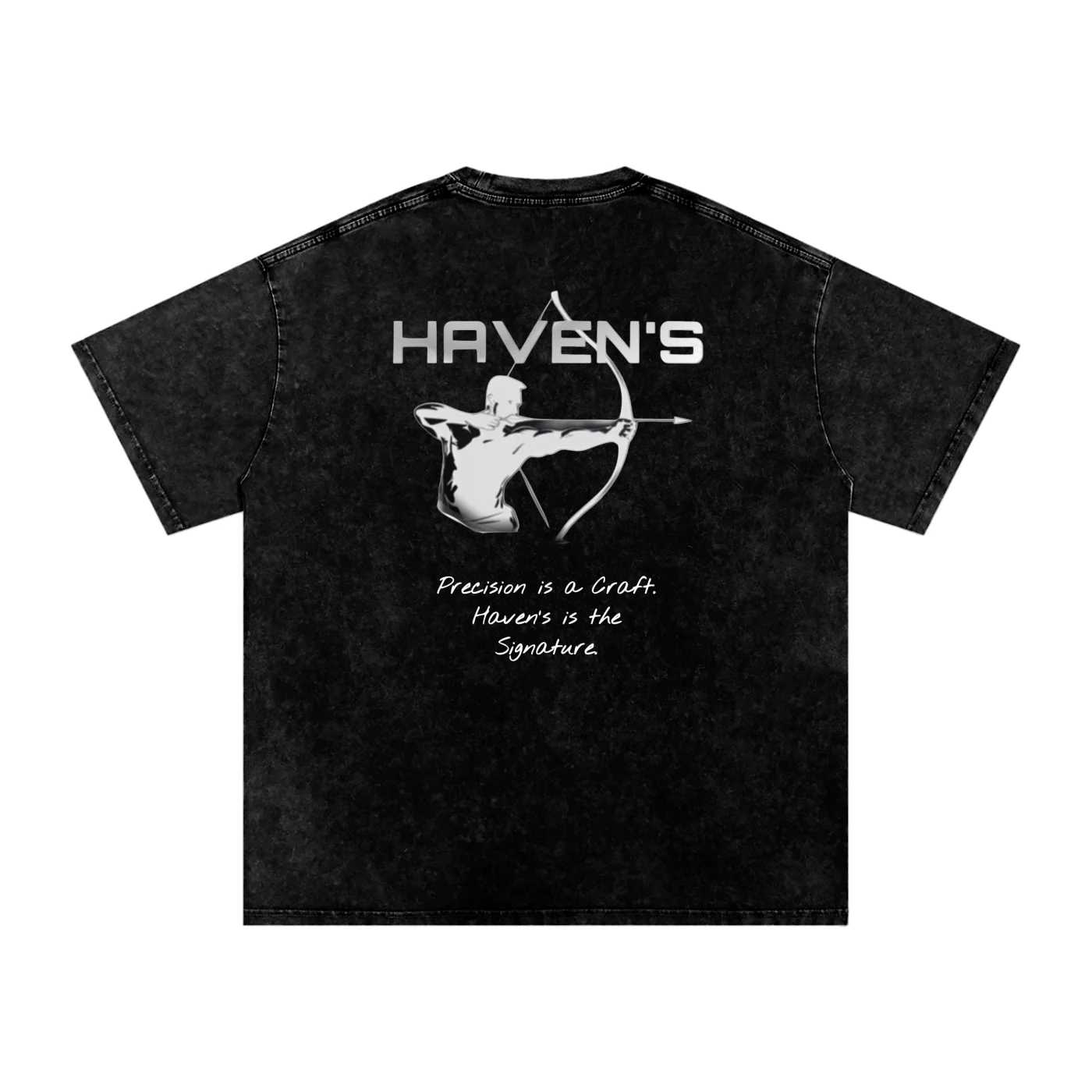 Snow Washed Oversized Cotton T-Shirt - Image 2